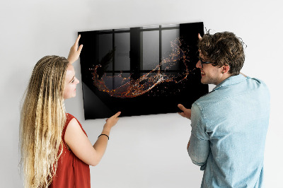 Kresliaca magnetická tabuľa Kreatívna nástenka na zobrazovanie fotografií