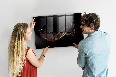 Kresliaca magnetická tabuľa Kreatívna nástenka na zobrazovanie fotografií