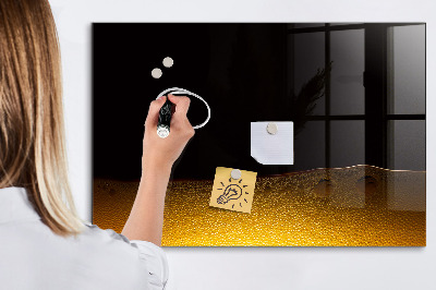 Magnetická popisovateľná tabuľa Magnetická tabuľa na poznámky a fotografie