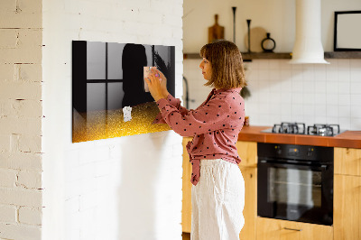 Magnetická popisovateľná tabuľa Magnetická tabuľa na poznámky a fotografie