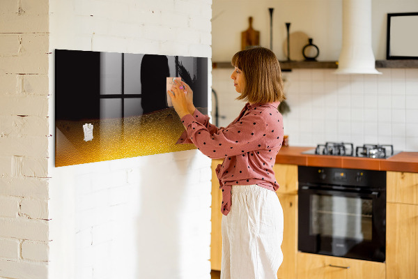 Magnetická popisovateľná tabuľa Magnetická tabuľa na poznámky a fotografie