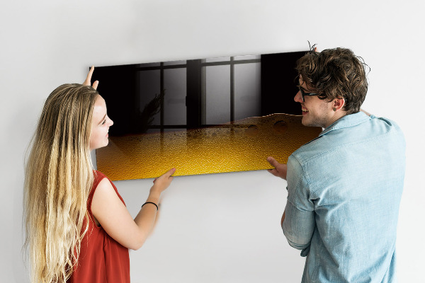 Magnetická popisovateľná tabuľa Magnetická tabuľa na poznámky a fotografie