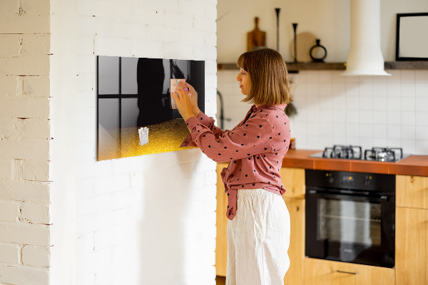 Magnetická popisovateľná tabuľa Magnetická tabuľa na poznámky a fotografie