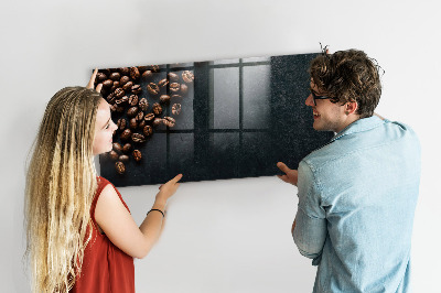 Kresliaca magnetická tabuľa Káva a spomienky na jednom mieste