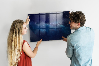Kresliaca magnetická tabuľa Magnetická tabuľa na fotografie a poznámky