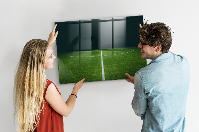 Magnetická popisovateľná tabuľa Nástenka na zelenom pozadí