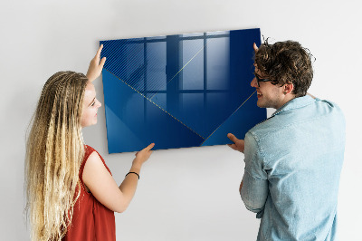 Magnetická popisovateľná tabuľa Moderná tabuľa na poznámky a fotografie