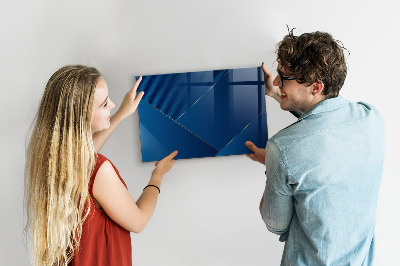 Magnetická popisovateľná tabuľa Moderná tabuľa na poznámky a fotografie