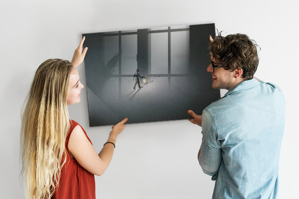 Kresliaca magnetická tabuľa Magnetická tabuľa na fotografie a poznámky