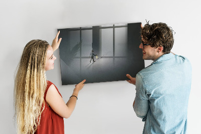 Kresliaca magnetická tabuľa Magnetická tabuľa na fotografie a poznámky