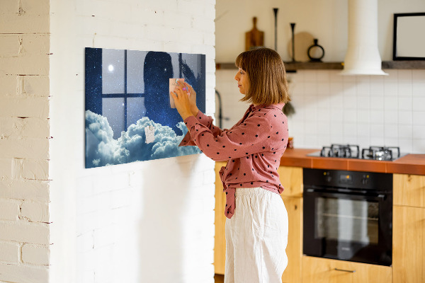 Kresliaca magnetická tabuľa Priestorová tabuľa na poznámky a fotografie