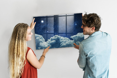 Kresliaca magnetická tabuľa Priestorová tabuľa na poznámky a fotografie