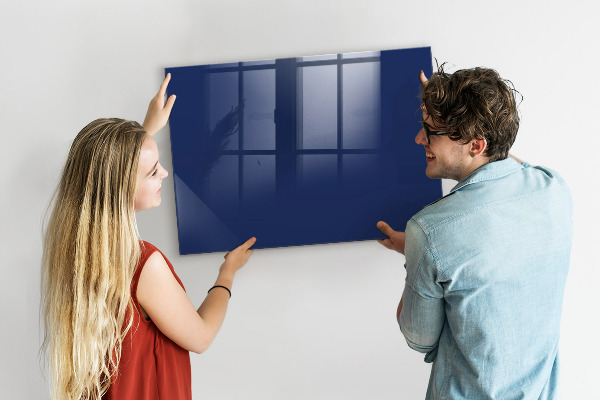 Magnetická popisovateľná tabuľa Magnetická tabuľa na poznámky a fotografie
