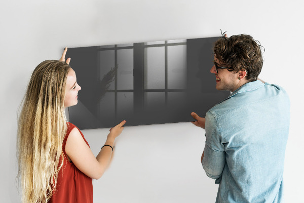 Magnetická popisovateľná tabuľa Praktická tabuľa na poznámky a fotografie