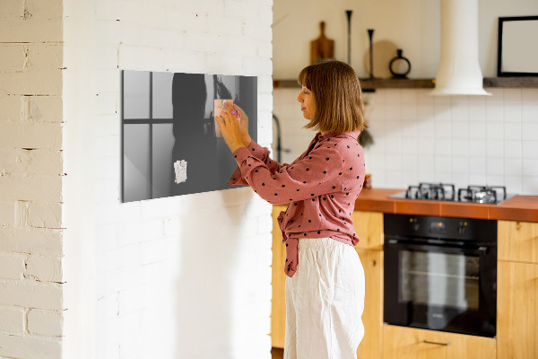 Magnetická popisovateľná tabuľa Praktická tabuľa na poznámky a fotografie