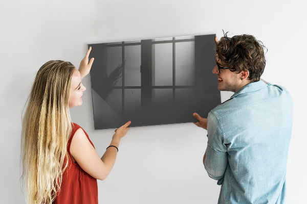 Magnetická popisovateľná tabuľa Praktická tabuľa na poznámky a fotografie