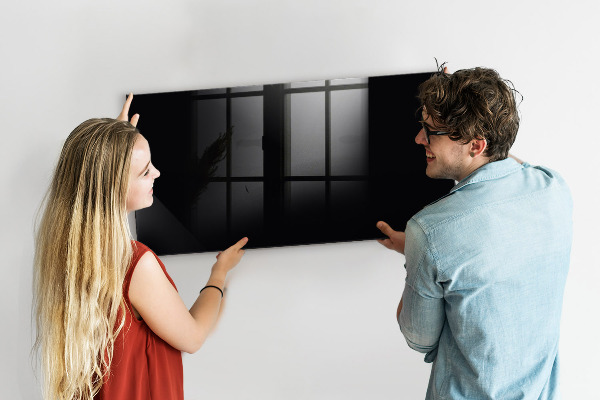Kresliaca magnetická tabuľa Moderná tabuľa na poznámky a fotografie