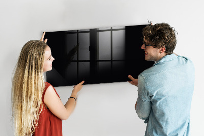 Kresliaca magnetická tabuľa Moderná tabuľa na poznámky a fotografie