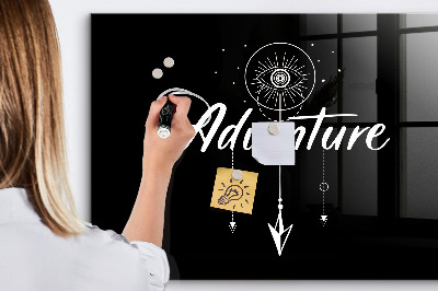 Magnetická popisovateľná tabuľa Nástenka s magnetmi