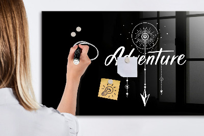 Magnetická popisovateľná tabuľa Nástenka s magnetmi