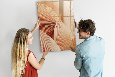 Magnetická popisovateľná tabuľa Moderná tabuľa na poznámky a fotografie