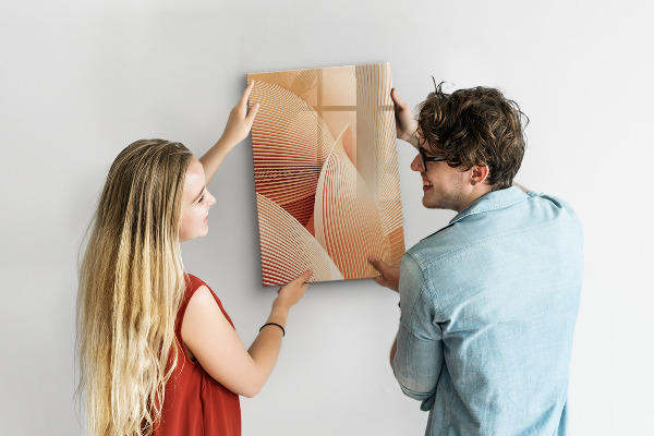 Magnetická popisovateľná tabuľa Moderná tabuľa na poznámky a fotografie