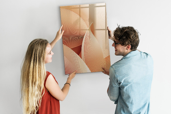 Magnetická popisovateľná tabuľa Moderná tabuľa na poznámky a fotografie
