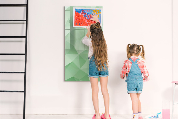 Magnetická popisovateľná tabuľa Farebná tabuľa na prezentáciu fotografií