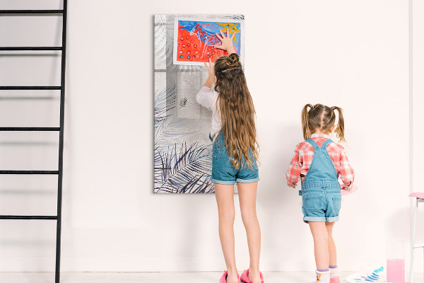 Magnetická popisovateľná tabuľa Štýlová fototapeta s rastlinami