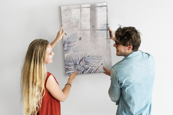 Magnetická popisovateľná tabuľa Štýlová fototapeta s rastlinami