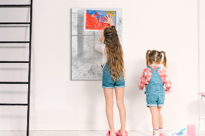 Magnetická popisovateľná tabuľa Moderná tabuľa na poznámky a fotografie