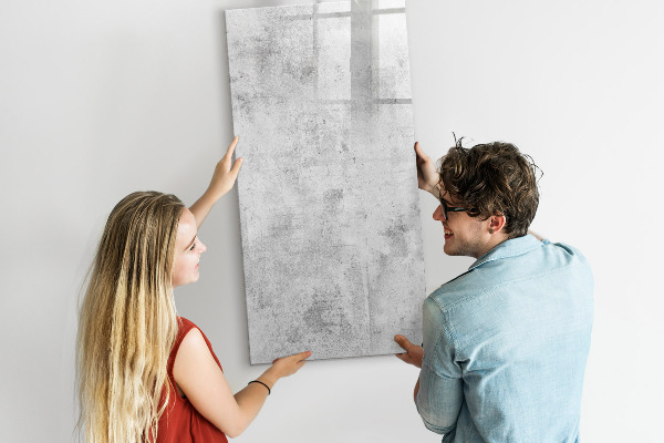 Magnetická popisovateľná tabuľa Moderná tabuľa na poznámky a fotografie