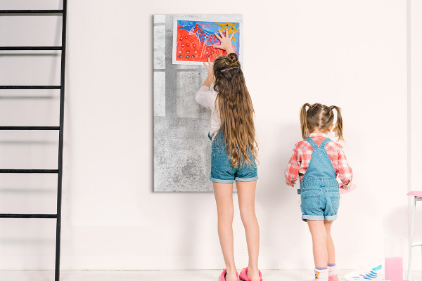Magnetická popisovateľná tabuľa Moderná tabuľa na poznámky a fotografie