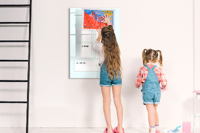 Magnetická popisovateľná tabuľa Nástenka vízií pre životné ciele