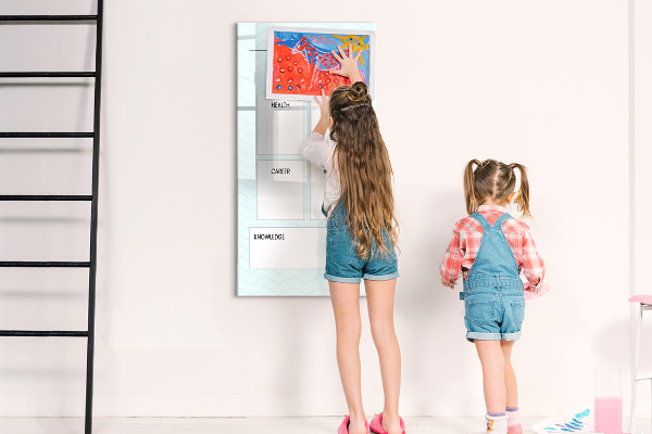 Magnetická popisovateľná tabuľa Nástenka vízií pre životné ciele
