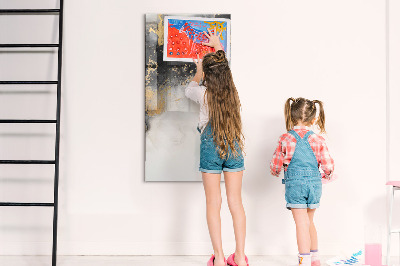 Magnetická popisovateľná tabuľa Moderná tabuľa na poznámky a fotografie
