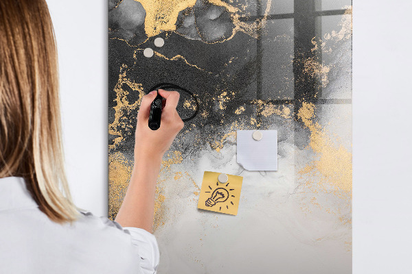 Magnetická popisovateľná tabuľa Moderná tabuľa na poznámky a fotografie