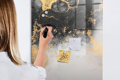 Magnetická popisovateľná tabuľa Moderná tabuľa na poznámky a fotografie