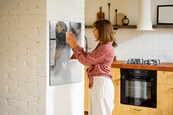 Magnetická popisovateľná tabuľa Moderná tabuľa na poznámky a fotografie