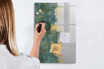 Magnetická popisovateľná tabuľa Moderná tabuľa na fotografie a poznámky