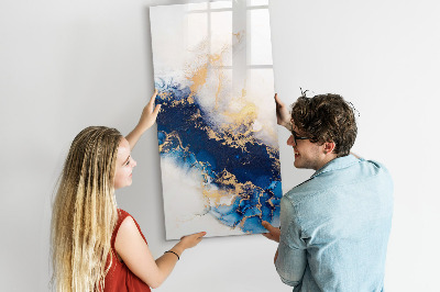 Magnetická popisovateľná tabuľa Štýlová tabuľa na poznámky a fotografie