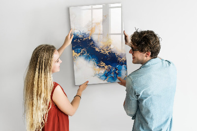 Magnetická popisovateľná tabuľa Štýlová tabuľa na poznámky a fotografie