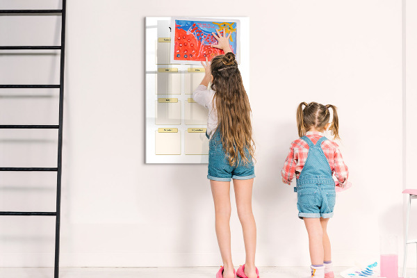 Kresliaca magnetická tabuľa Ročný kalendár na personalizáciu