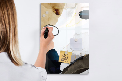 Magnetická popisovateľná tabuľa Štýlová tabuľa na poznámky a fotografie