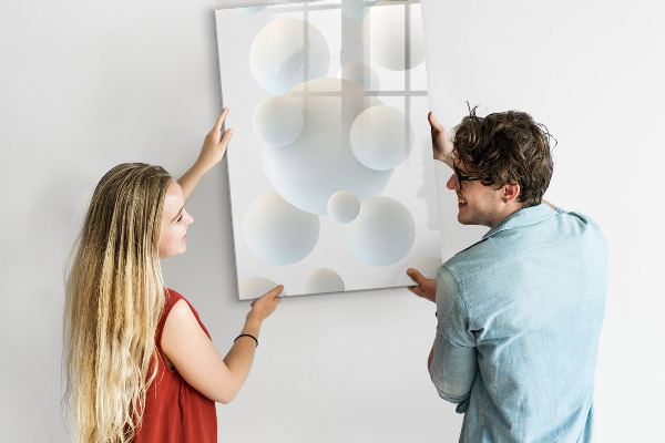 Magnetická popisovateľná tabuľa Praktická tabuľa na poznámky a fotografie