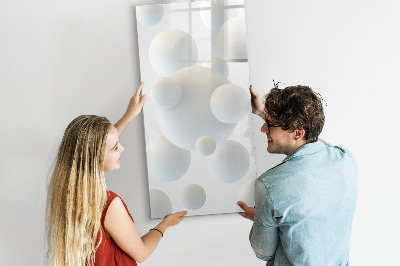 Magnetická popisovateľná tabuľa Praktická tabuľa na poznámky a fotografie