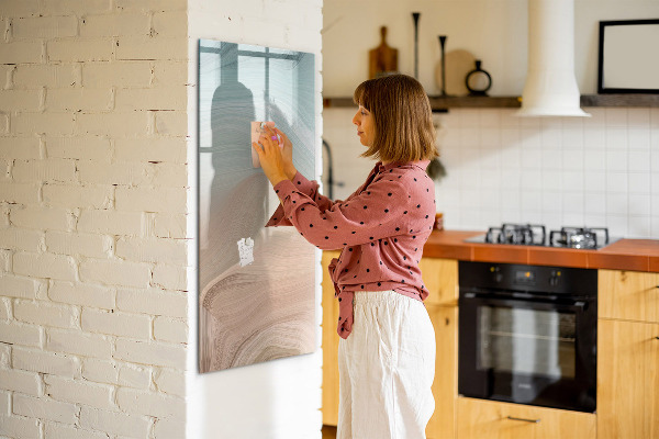 Magnetická popisovateľná tabuľa Farebná tabuľa na poznámky a fotografie