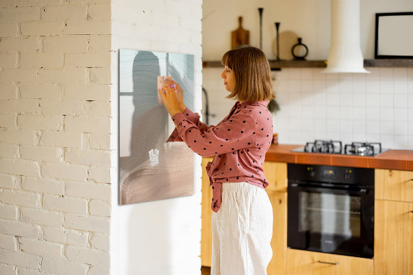 Magnetická popisovateľná tabuľa Farebná tabuľa na poznámky a fotografie