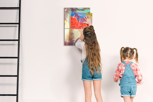 Magnetická popisovateľná tabuľa Kreatívna tabuľa na fotografie a poznámky