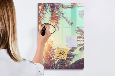 Magnetická popisovateľná tabuľa Kreatívna tabuľa na fotografie a poznámky